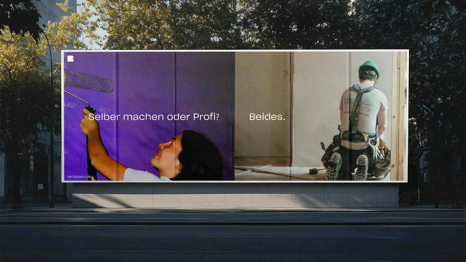 Billboard: Selber machen oder Profi? Beides.